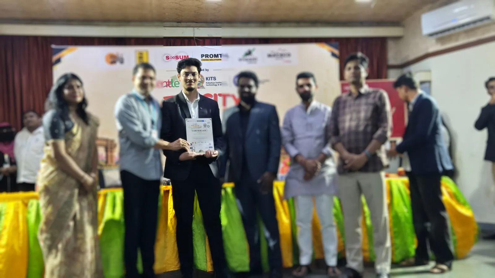 Tricity Award Certificate